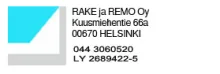 Rake ja Remo Oy logo