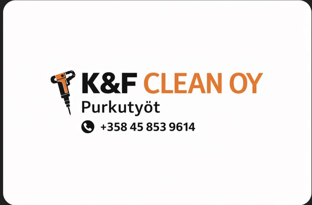 Kevyet purkutyöt ja siivous