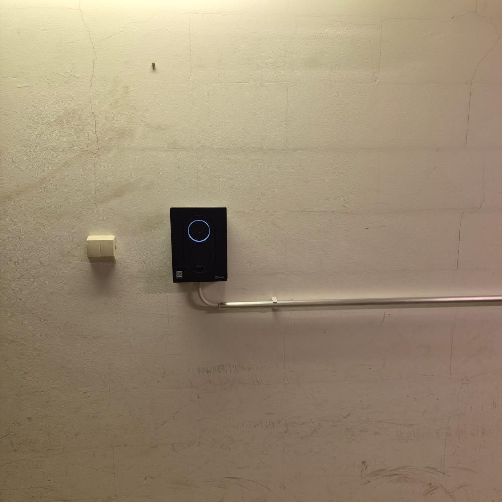 Sähköauton latauslaite Zaptec Go asennus