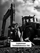 Uudenmaan Tontti&Rakennus TMI logo