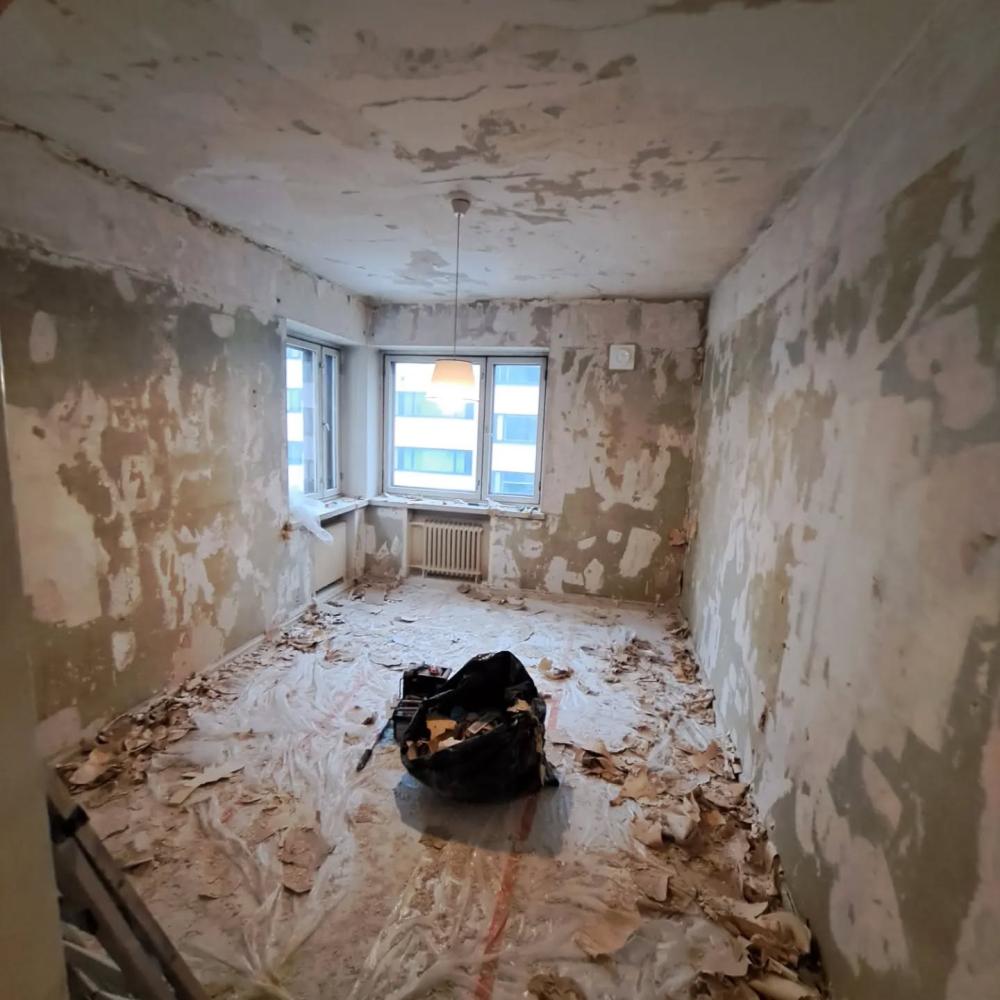 Kerrostalokaksion täysi sisäremontti